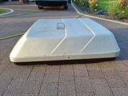 Box, bagażnik dachowy Hella kwadratowy 80 kg udźwigu. Kamper 115x100cm.