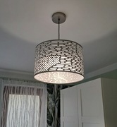 Inspire Lampa Wisząca Slot Nikiel E27