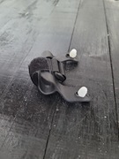 Uchwyt przykręcany na pompkę rowerową 