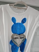 Tshirt ze zdobieniem