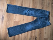 Tommy Hilfiger jeansy męskie Mercer 30/34 straight granatowe przecierane 
