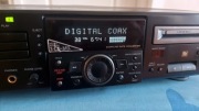 SHARP RD-MH3 Minidisc MD + odtwarzacz CD - combo do naprawy tacka CD