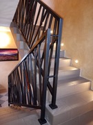 Balustrada wewnętrzna zewnętrzna, schodowa,szklana