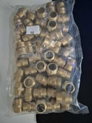 Nypel mosiężny 1/2 cala 50szt