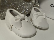 buciki do chrztu nowe 11.5 cm