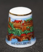 Naparstek Kolekcjonerski porcelanowy Heidelberg