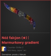 falcjon knife fn marmurkowy gradient cs2