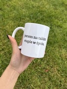 Kubek biały 330 ml jestem na takim etapie w życiu