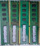 Samsung 2GB 2Rx8 PC3-10600U -cena za 4 Sztuki