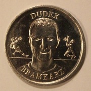 JERZY DUDEK, BRAMKARZ, ORYGINALNY - OFICJALNY NUMIZMAT PZPN