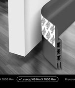 Uszczelka do drzwi ogranicznik przeciągu