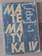 Matematyka IV Kazimierz Cegiełka
