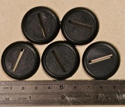 5 podstawek okrągłych 30mm