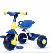 Trójkołowiec dziecięcy 2w1 rowerek trójkołowy granatowy nowy dla dzieci 