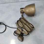 Stara lampa nożycowa Warsztatowa