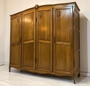 GARDEROBA-SZAFA 4 DRZWI LOUIS XV DOSTAWA CAŁA  POLSKA 