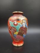 Wazon Satsuma  Japonia Dragon ręcznie malowany Japonia