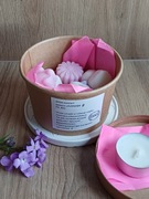 Zestaw woski sojowe kominek tealight 