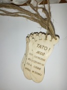 Zawieszka Do Samochodu Dziecko Tato jedź ostrożnie