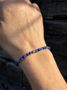 Bransoletka z kamieni naturalnych - Lapis Lazuli