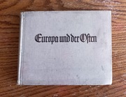 Europa und der Osten 1939 komplet map wyd. Hoheneichen Verlag 