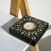 Świecznik na tealight rękodzieło na prezent