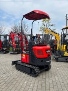 NOWA Minikoparka 1000kg Kingway VIP BAGGER 1000J RAMIĘ SKRĘTNE + 3 ŁYŻKI