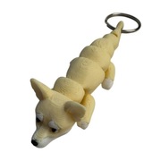 Brelok figurka pieska 3D - małe dzieła sztuki „Chihuahua”