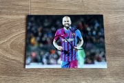 Dani Alves - oryginalny autograf 10x15 cm 