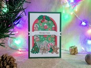 Kartka świąteczna handmade mix #6