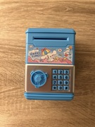 Skarbonka elektroniczna sejf dla dzieci – niebieskie | "Happy Time"