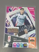 Panini Premier League 2025 - karta LIMITED SIGNATURE - Harry Wilson