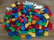 klocki MEGA BLOKS i inne kompatybilne z Lego Duplo zestaw mix 100szt. 0,7kg