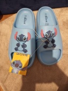 Disney Stitch klapki damskie basenowe sportowe niebieskie rozm. 38