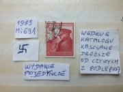 znaczki wydanie pojedyncze Mi 691 Niemcy 1939r.Hitler Swastyka Rzesza Reich