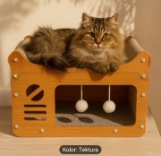 Domek 3w1z tektury falistej 