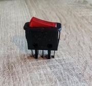 Przełącznik czerwony podświetlany kołyskowy (10)