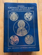Ignatius Catholic Study Bible Old and New Testament, Skóra klejona