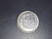 50 groszy 2013r destrukt jedyna taka 