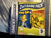 2 in 1 Game Pack: Shark Tale/Shrek 2 GBA
