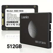 Dysk SSD Loenkn 512GB 3D NAND flash SATA III Laptop Konsola PC Kraków 