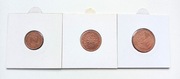 AUSTRIA 1,2,5 CENT 2004 - HOLDERY - EURO 