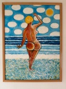 Obraz malowany na płótnie