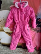 Kombinezon zimowy ciepły Barbie dla dziewczynki 2-3 latka