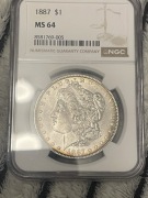 1887 $1 Morgan Dollar