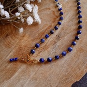 Ekskluzywny naszyjnik z lapis lazuli 