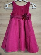 Sukienka roz,116cm