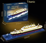 Łódź Titanic DIY konstruktor