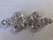 ozdobne klamry,  lilje, fleur de lis, kapy, ślubne