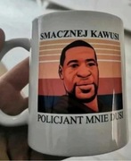 Kubek ceramiczny -  Smacznej Kawusi mnie dusi